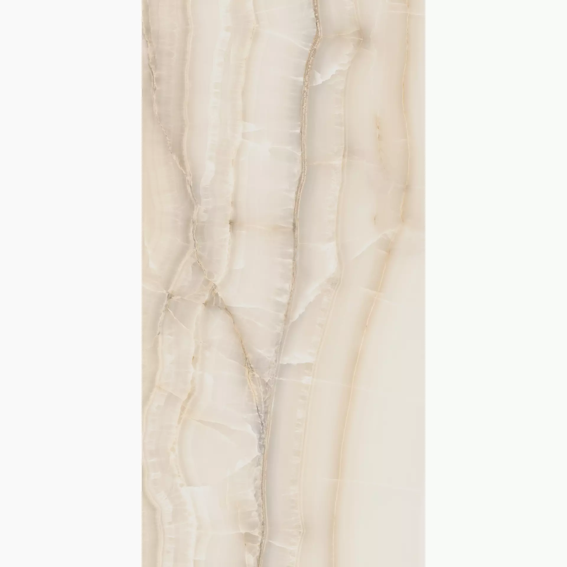 Sant Agostino Akoya Ivory Krystal Ivory CSAAKIVL18 glaenzend 90x180cm rektifiziert 10mm