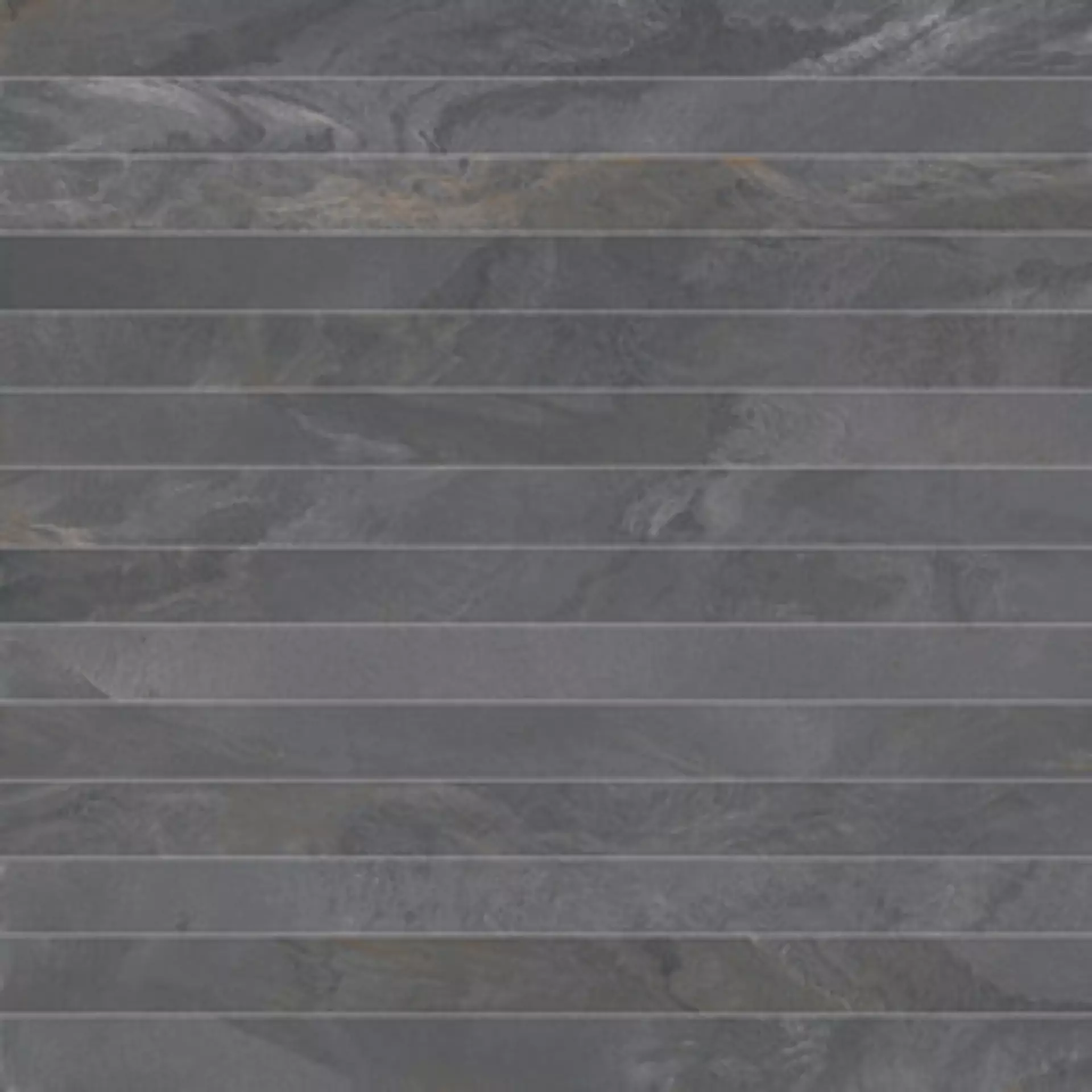 Diesel Liquid Stone Black Naturale – Matt Mosaic Borders 868460 30x30cm rectified 9mm