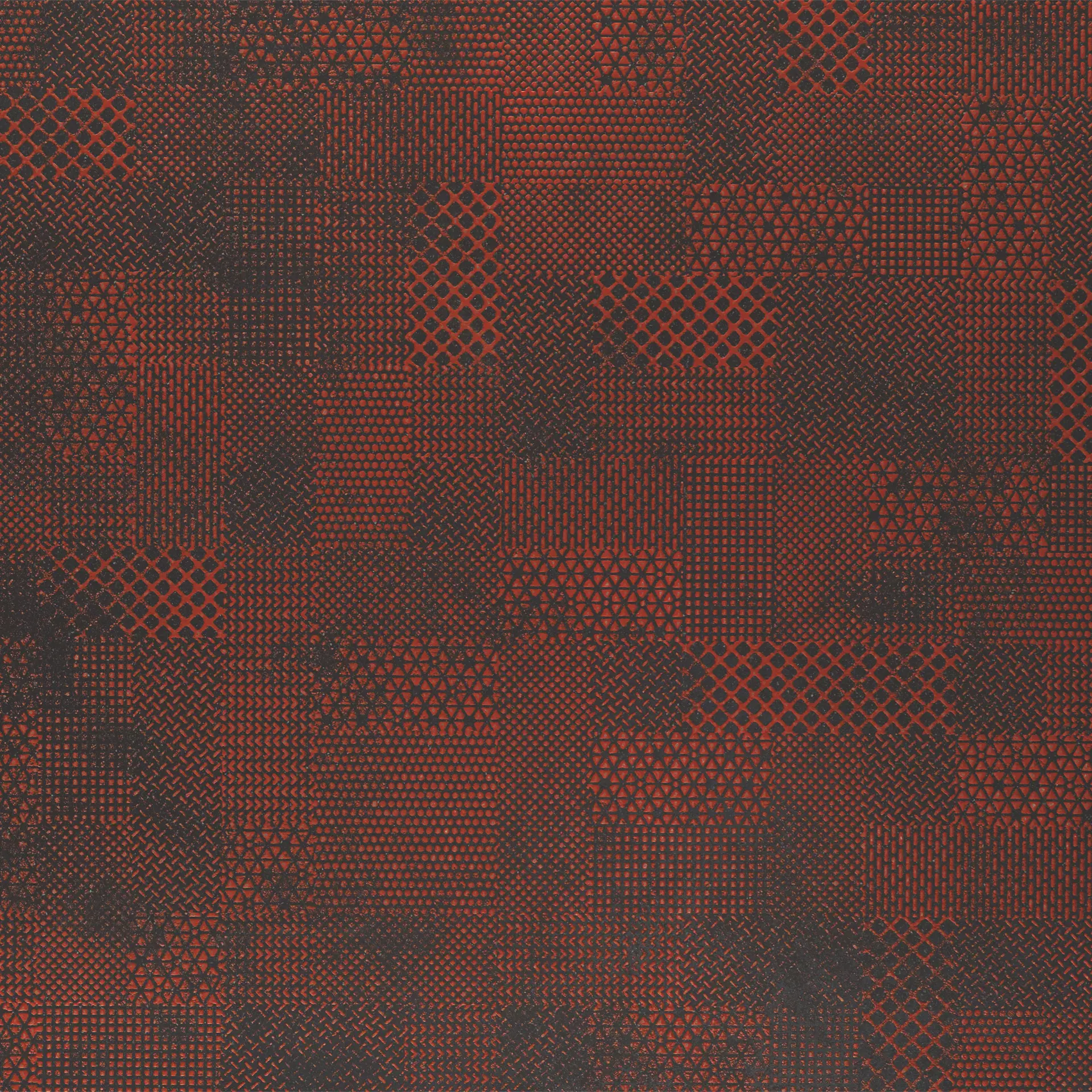 Gigacer Concept 1 Ink Red Matt Decor Texture 6CP1REDTXM120 120x120cm 6mm