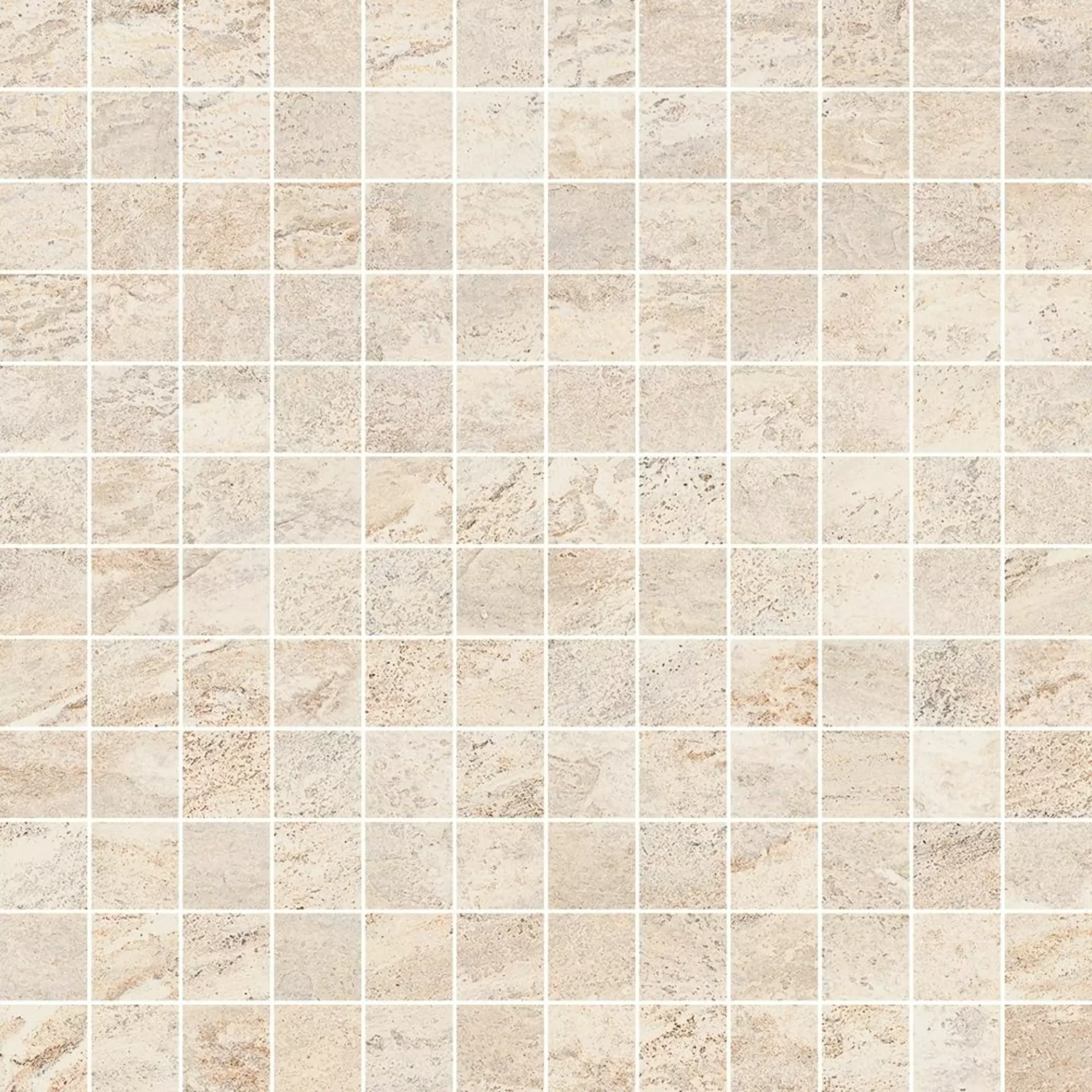 Monocibec Dolomite Dust Naturale Mosaic su rete 0095617 30x30cm 9mm