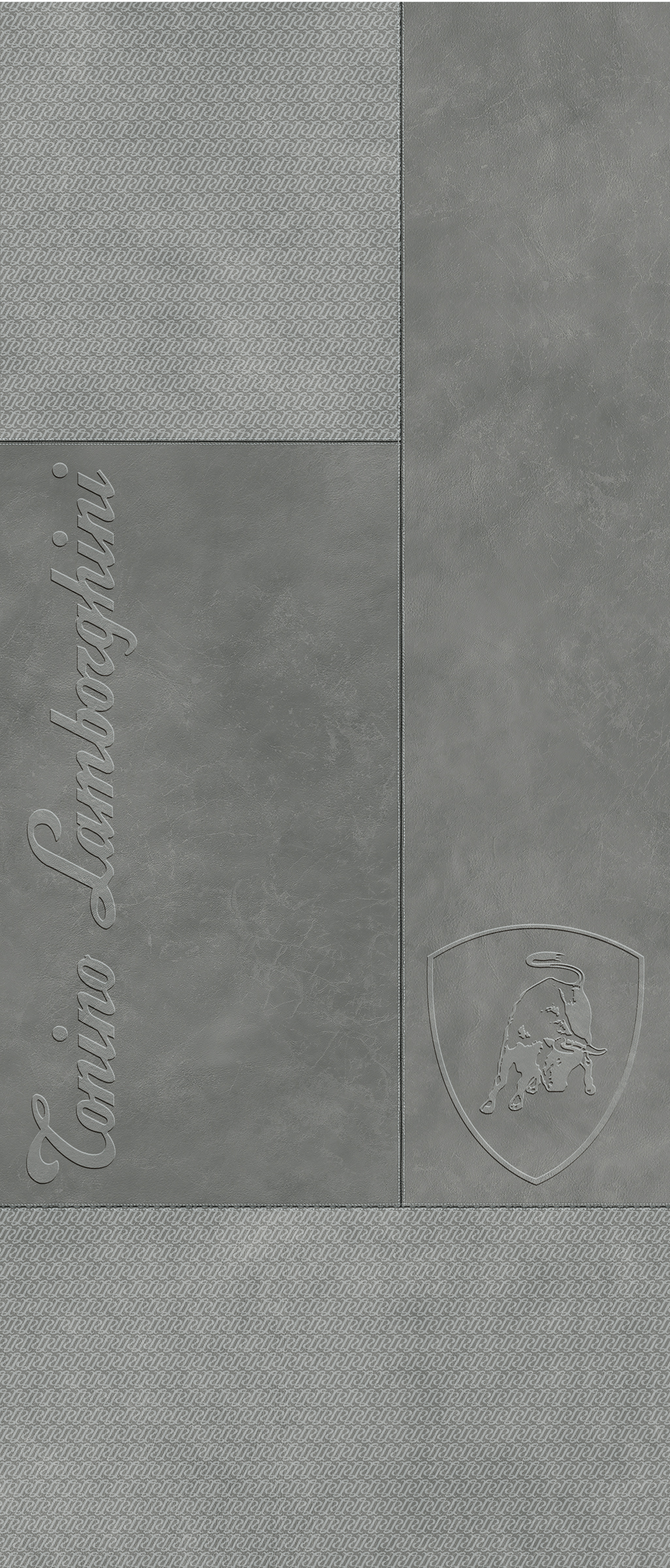 Wandfliese Tonino Lamborghini Korium Grey Naturale Grey 167420 natur 120x280cm Square Logo rektifiziert 6mm