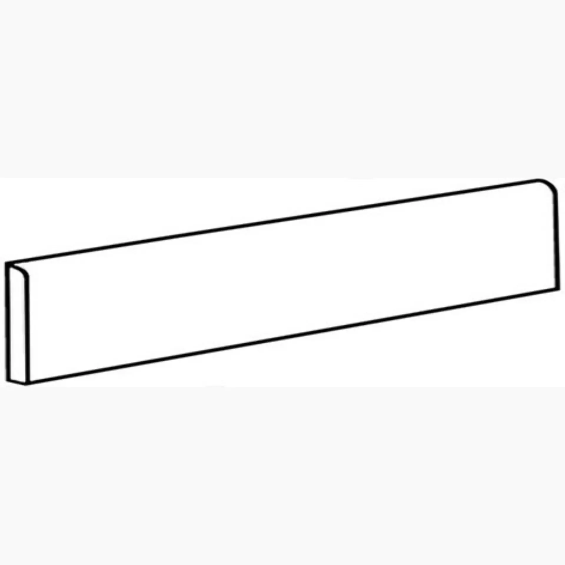 Imola Azuma Argento Natural Flat Matt Argento 162107 glatt matt natur 6x120cm Sockelleiste rektifiziert 10mm