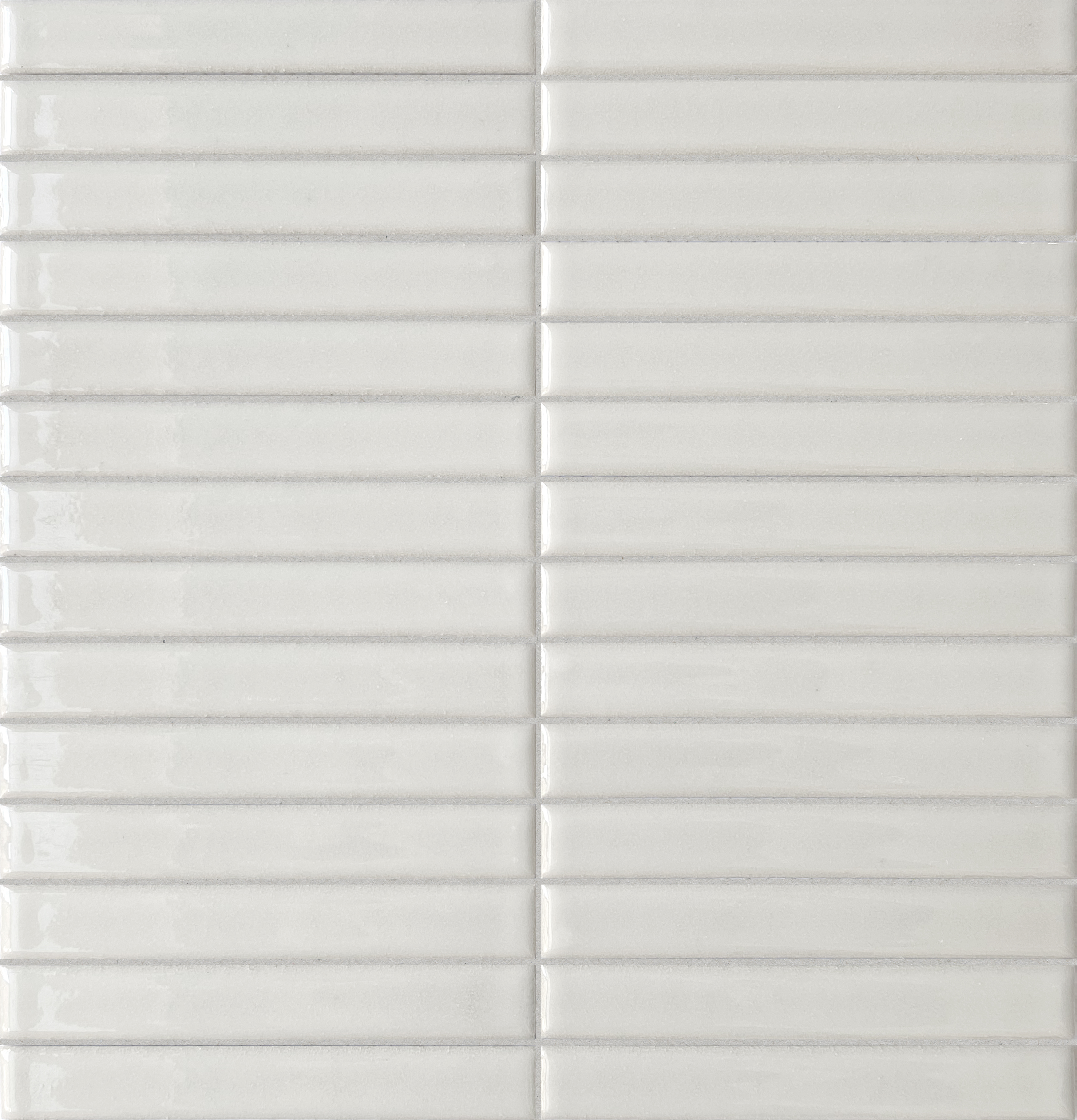 Terratinta Mosaico Stick Dover White Glossy Dover White TTST31MSG glaenzend 29x30cm Mosaik 5,5mm