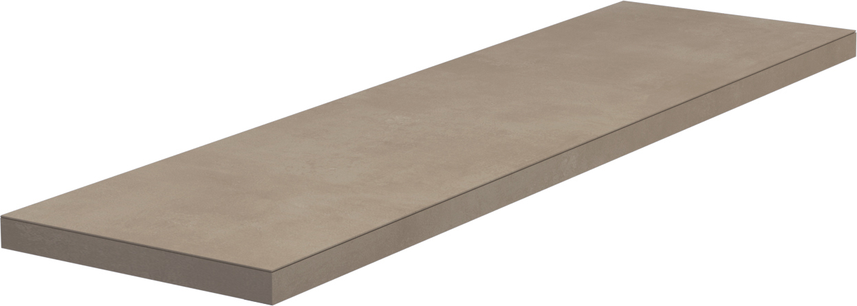Del Conca Timeline Taupe Htl9 Naturale Corner plate Step Right G3TL09RGD12 33x120cm rectified 8,5mm