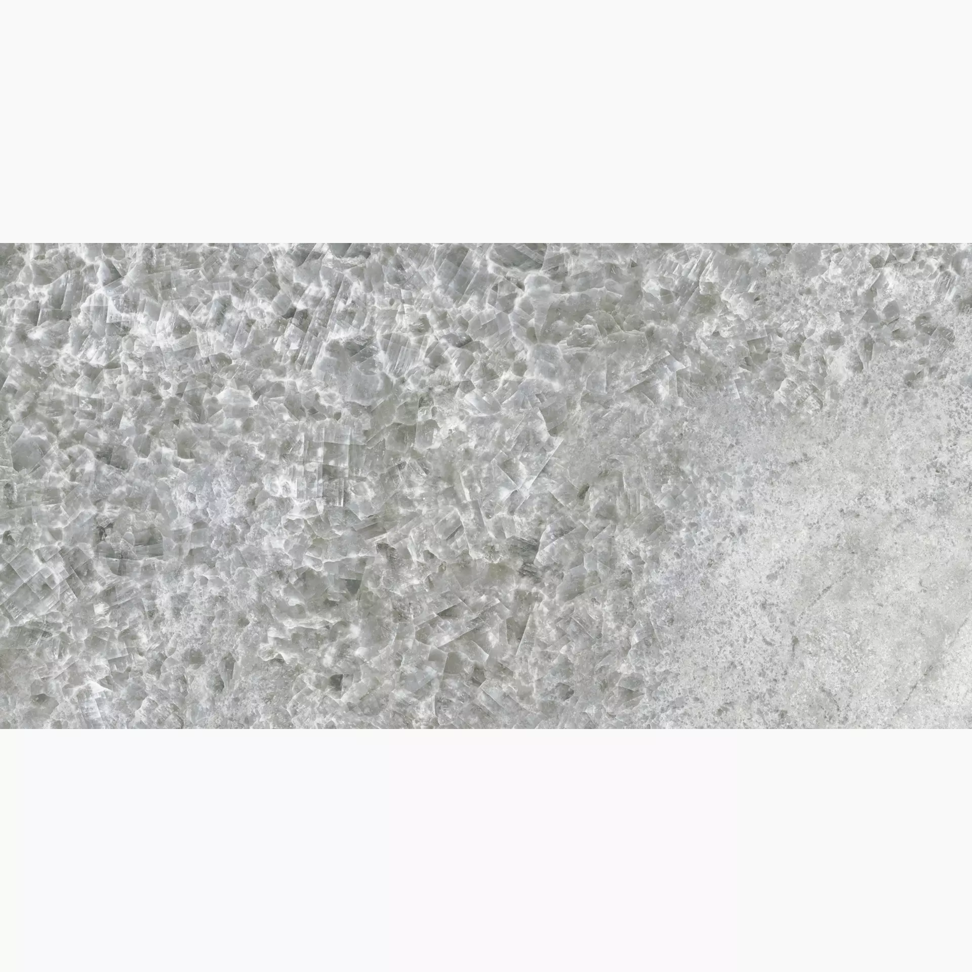 Ariostea Ultra Crystal Grey Lucidato Shiny Grey UCR6L157608 glaenzend poliert 75x150cm rektifiziert 6mm