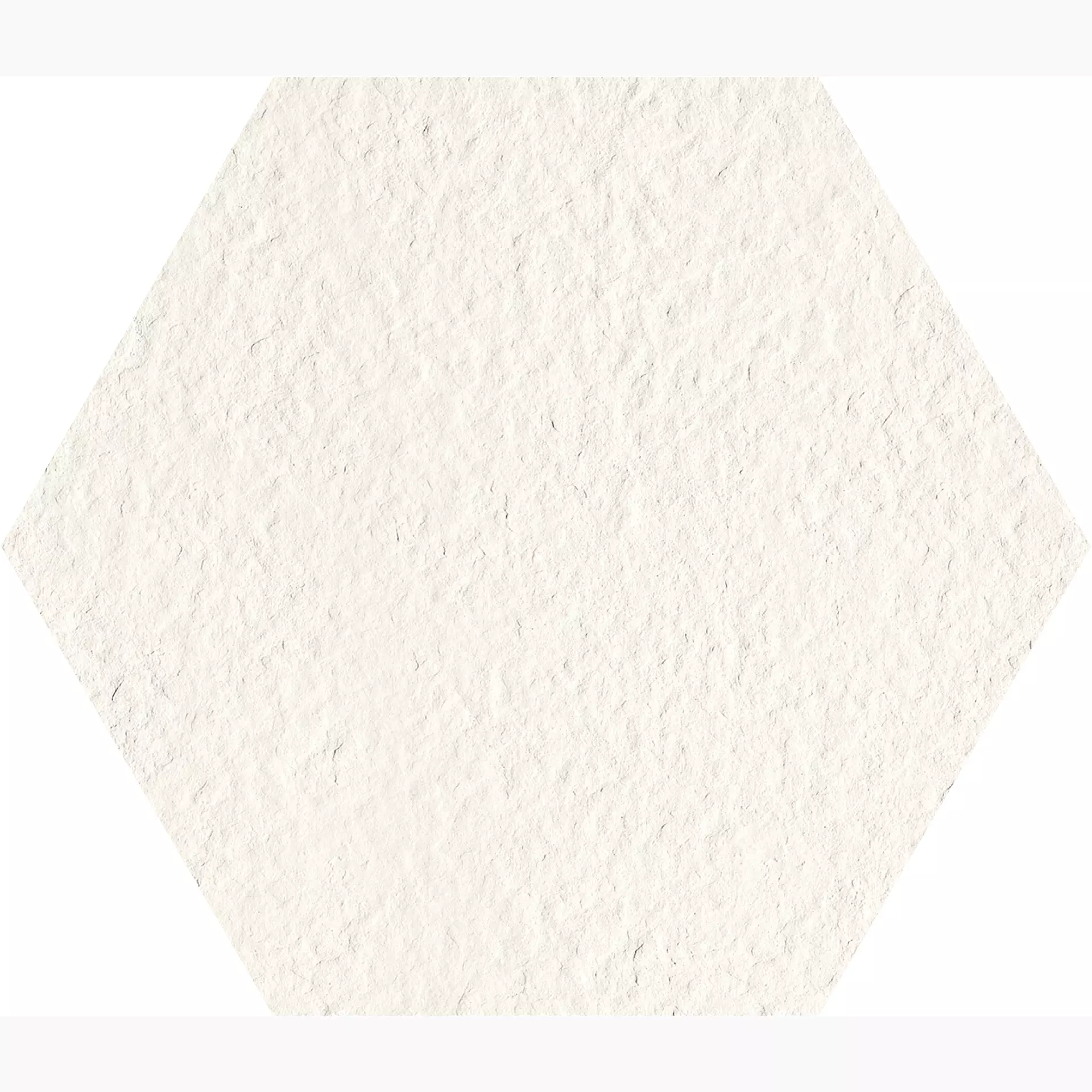 Gigacer Light Bianco Crespo Decor Large Hexagon PO1818ESACRESPO 31x36cm 6mm