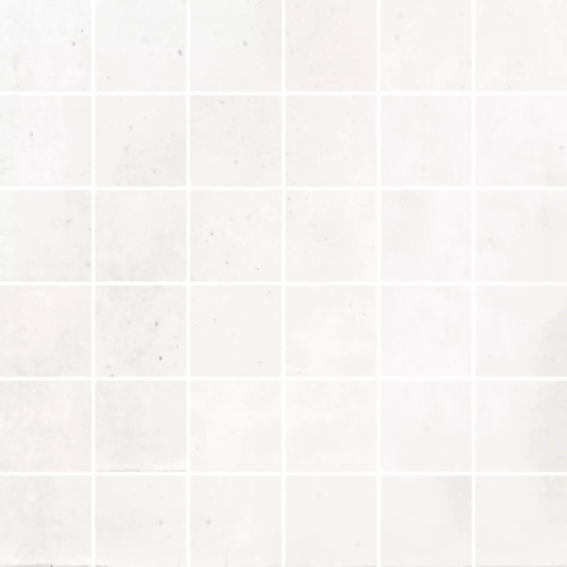 Sichenia 94Evo Bianco Di Spagna Matt Mosaic Su Rete 0190071 30x30cm rectified 10mm