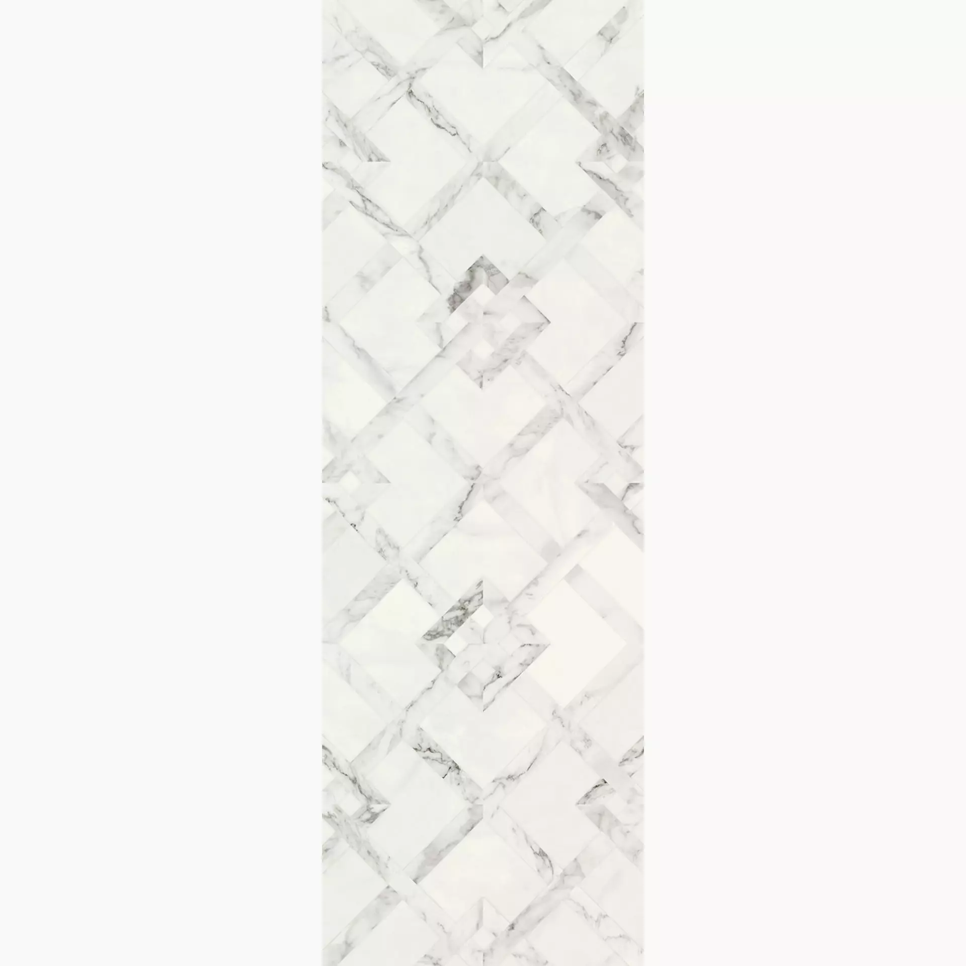 Villeroy & Boch Marble Arch Magic White Glossy Decor 1440-MA01 40x120cm rectified 11mm