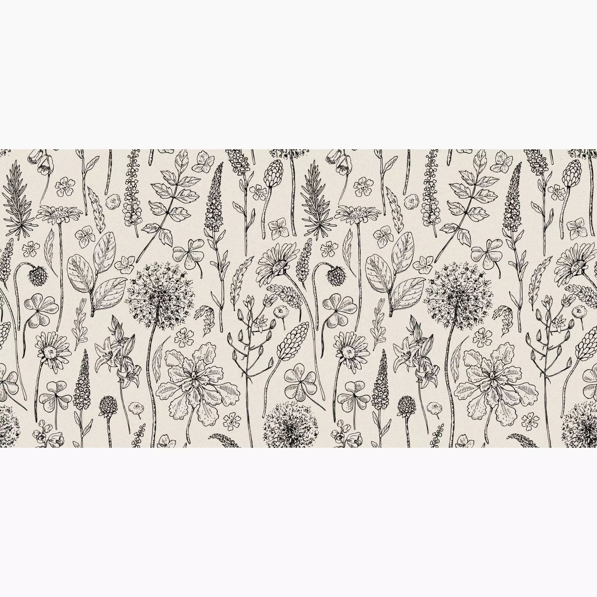 ABK Wide & Style Paint The Herbarium Digit + Decor PF60007629 60x120cm rectified 8,5mm