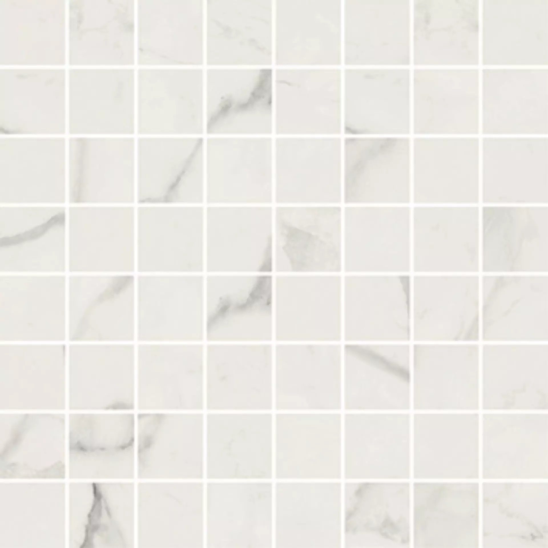 Villeroy & Boch Victorian White Polished Mosaic (3,7x3,7) 2005-MK1P 3,7x3,7cm rectified 9mm