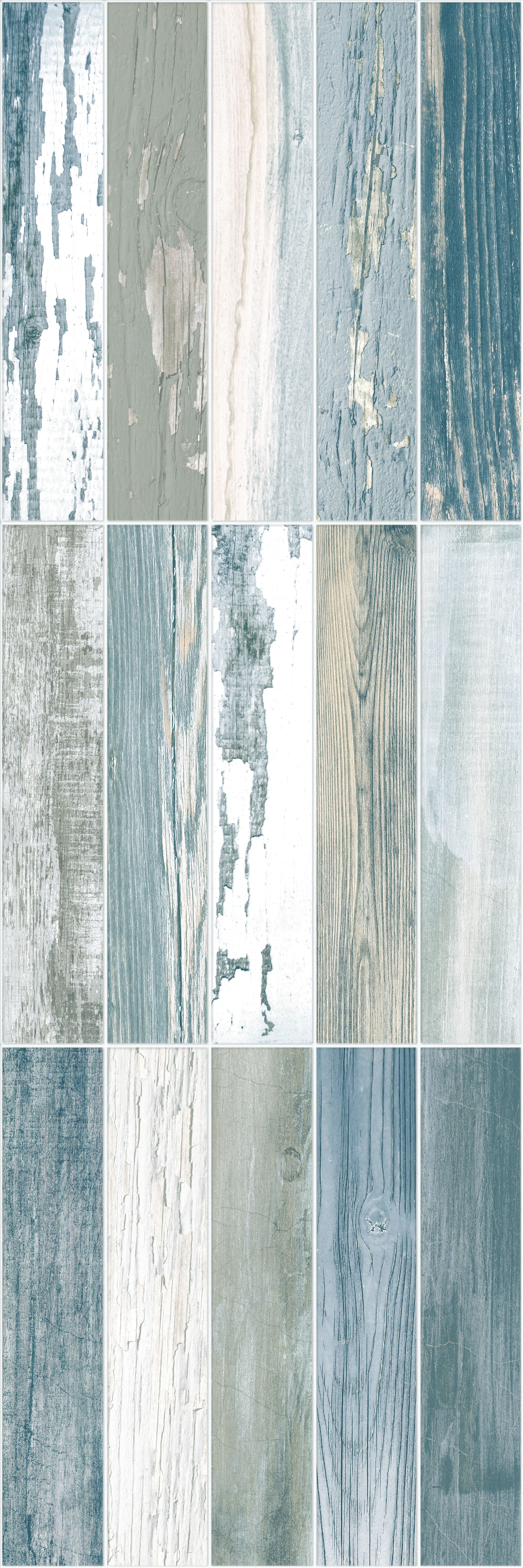 Ermes Aurelia Clay Blue Naturale Decor Wood PF00016738 25x75cm 8,3mm