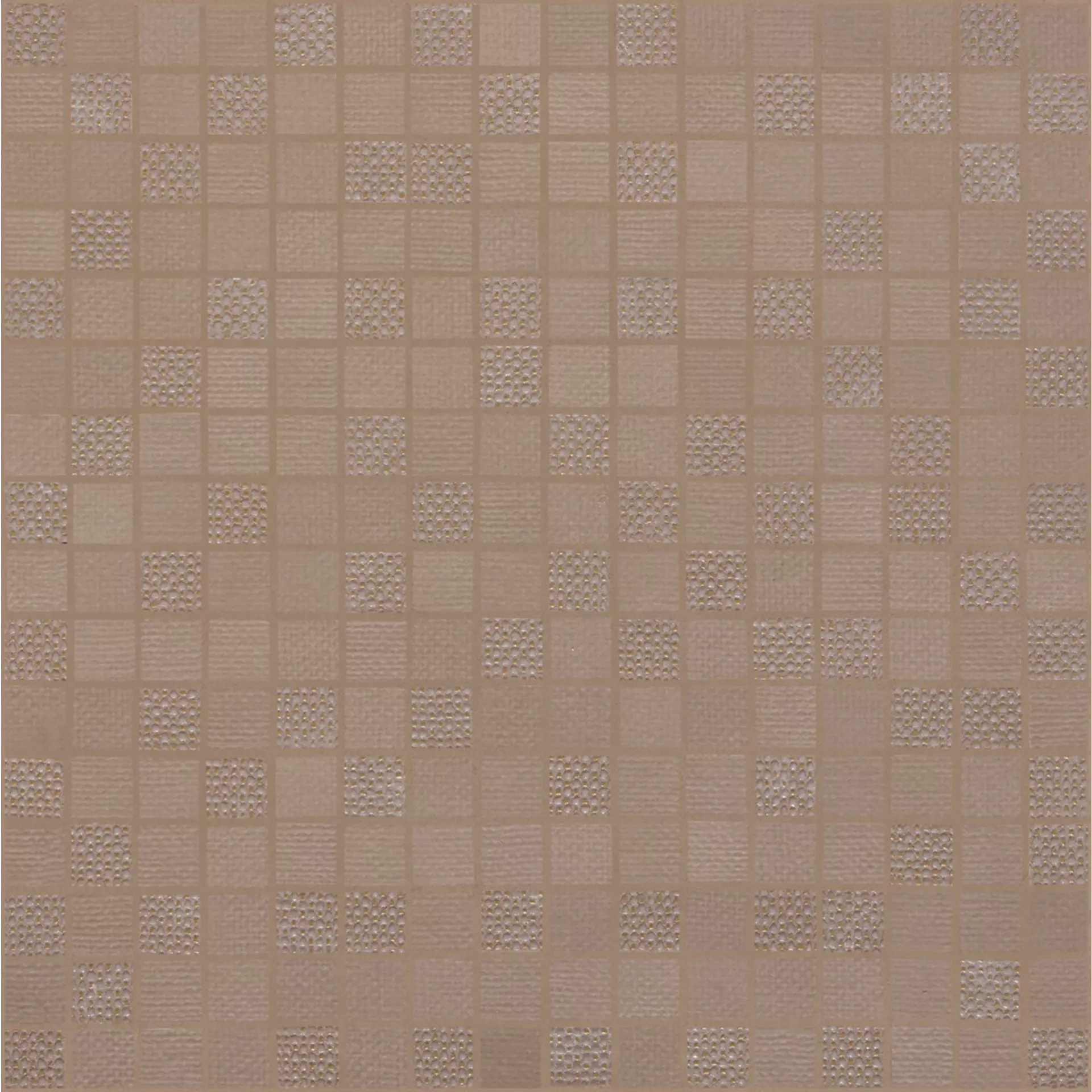 Wandfliese Marazzi Fabric Yute Naturale – Matt Yute MPD4 matt natur 40x40cm Mosaik 6mm