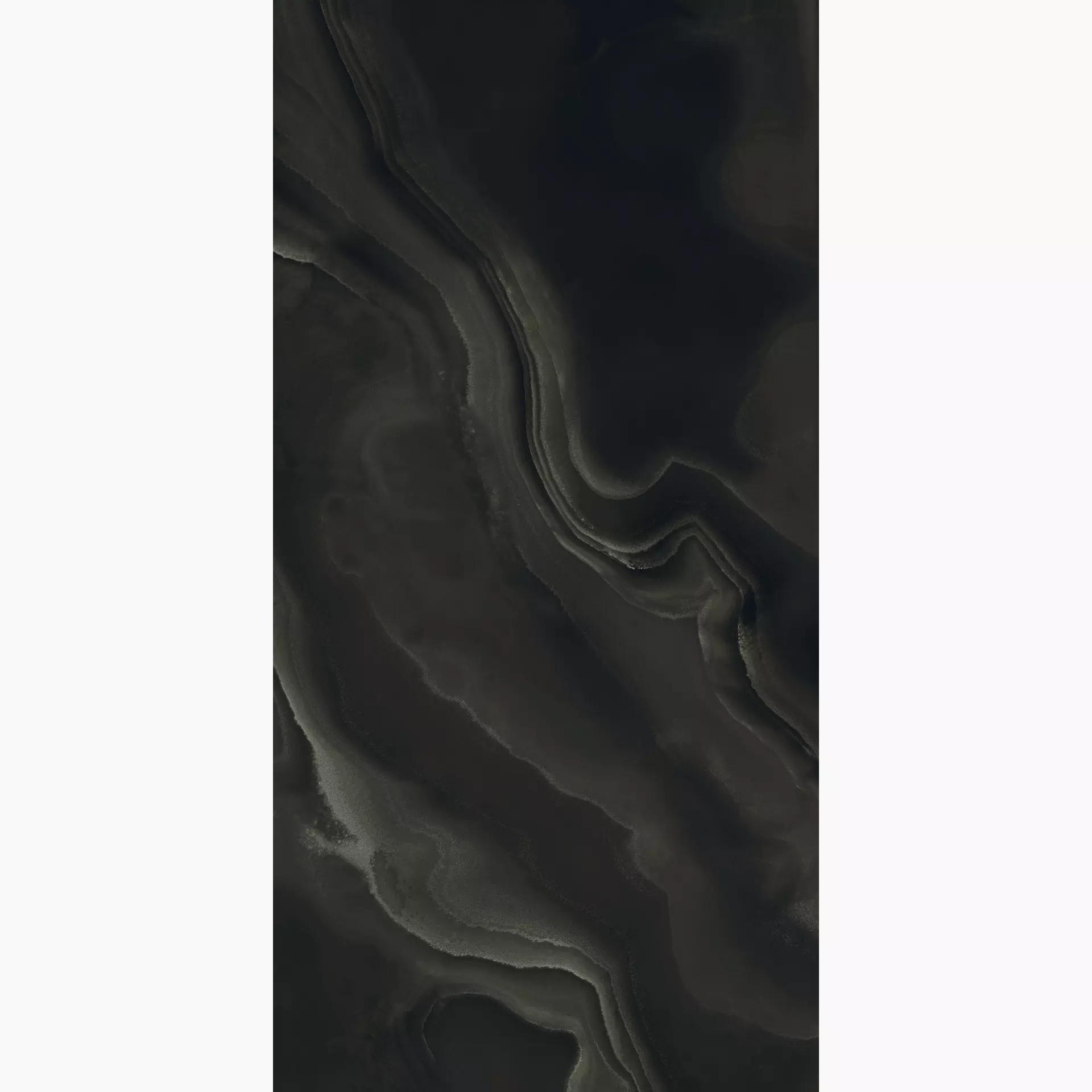 Florim Eccentric Luxe Smoky Black Glossy Smoky Black 778826 glaenzend 120x240cm rektifiziert 6mm
