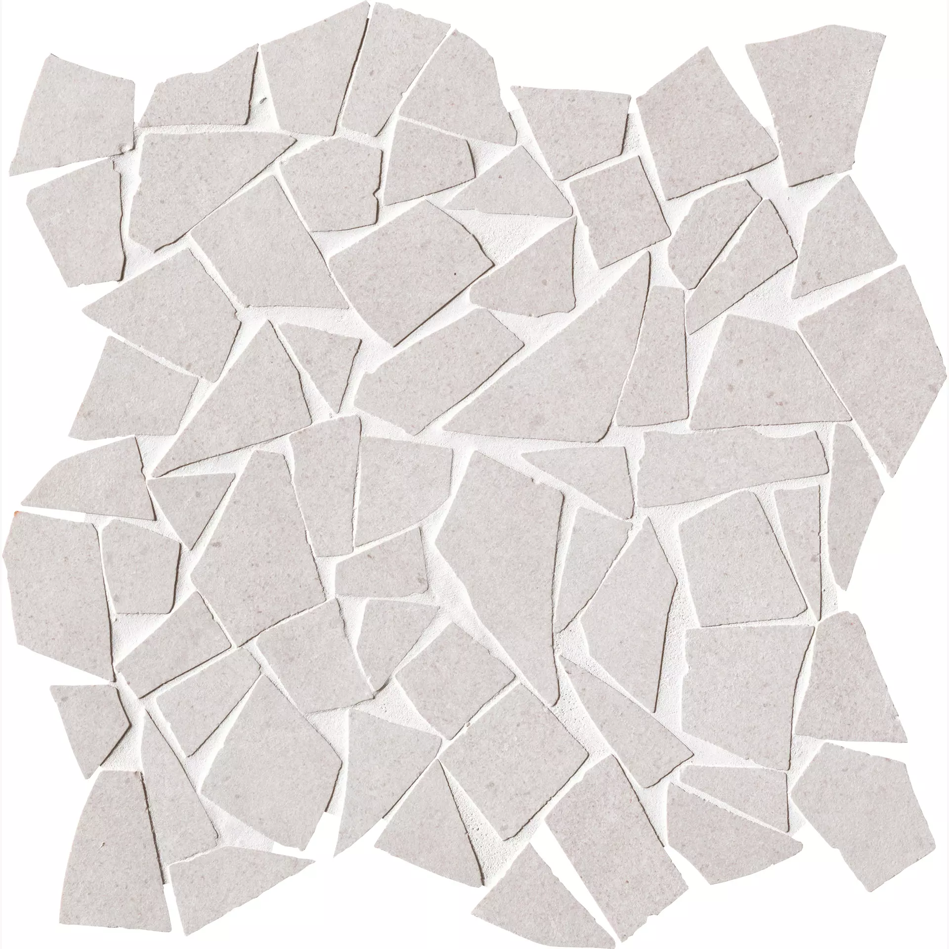 FAP Nux White Anticato Mosaic Schegge fOQP 30x30cm