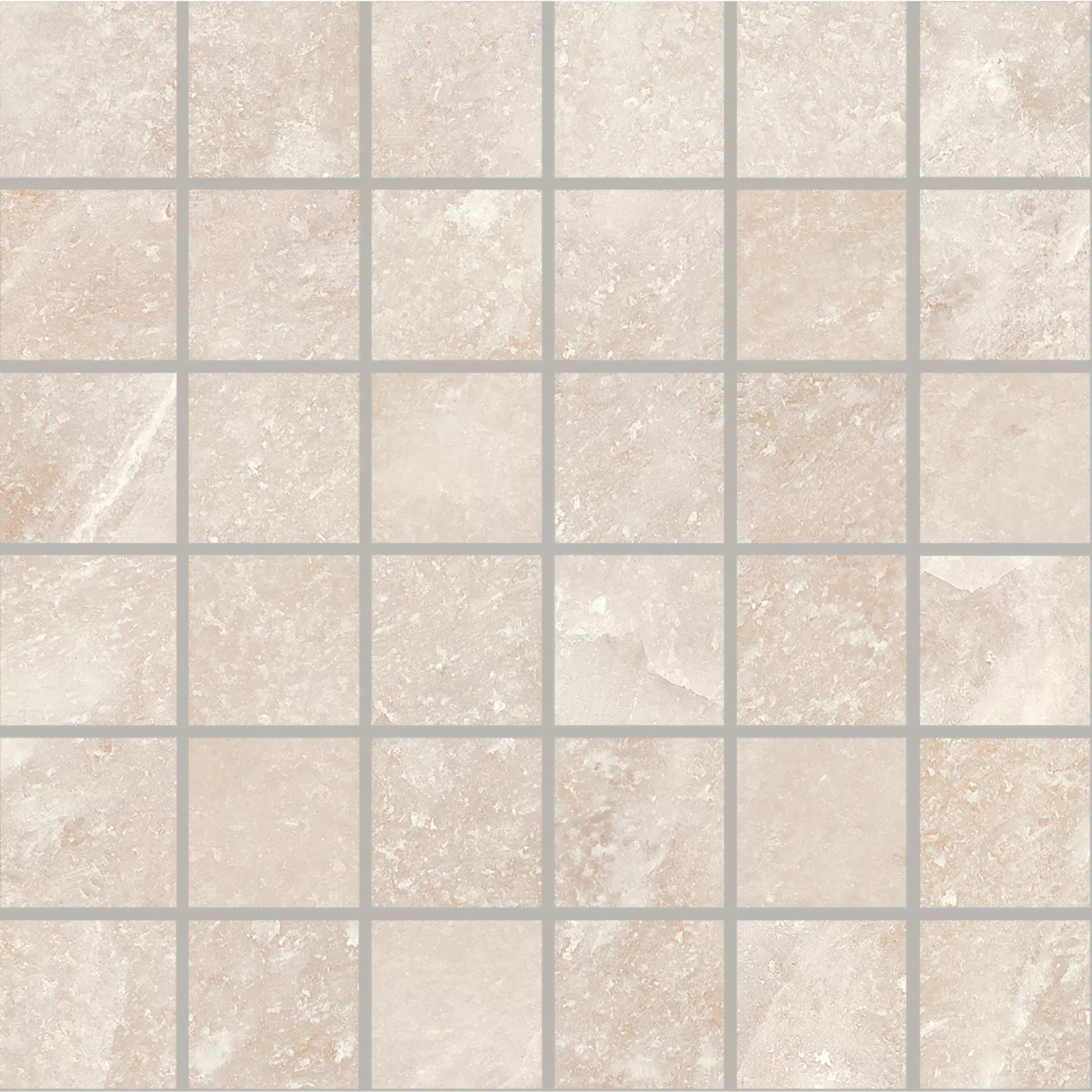 Provenza Salt Stone Pink Halite Full Lappato Mosaic 5x5 EM4J 30x30cm 9,5mm